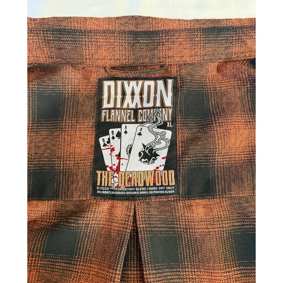 DIXXON Flannel Co. STURGIS THE DEADWOOD Flannel Shirt Youth Size XL / 18 - Picture 4 of 10